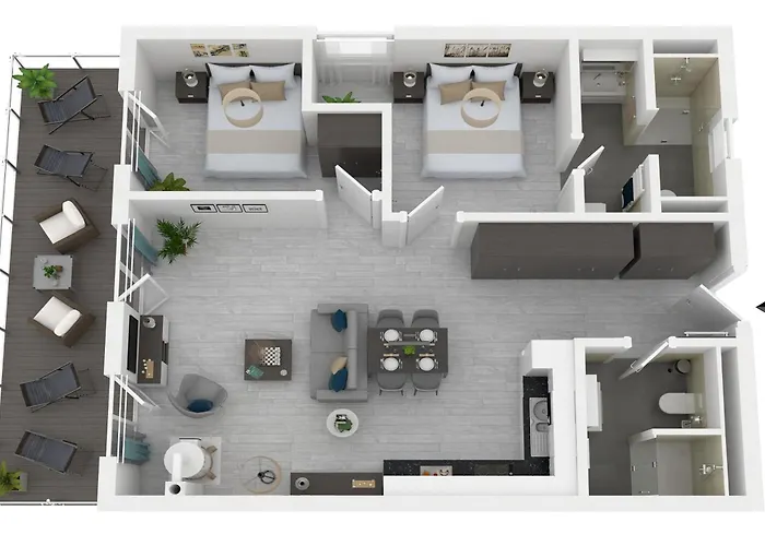 Duenenquartier - 3 Obergeschoss Mit Ostseeblick - 600m Zum شقة