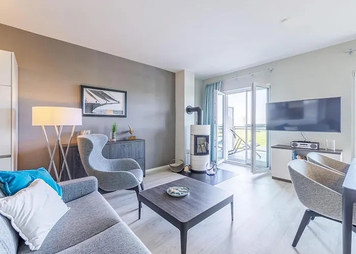 Duenenquartier - 3 Obergeschoss Mit Ostseeblick - 600m Zum فاستروم